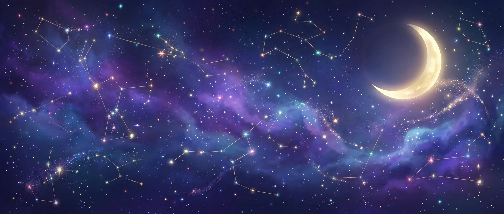 星空背景 - 下一站幸福电视剧 | 每日星座运势与塔罗占卜